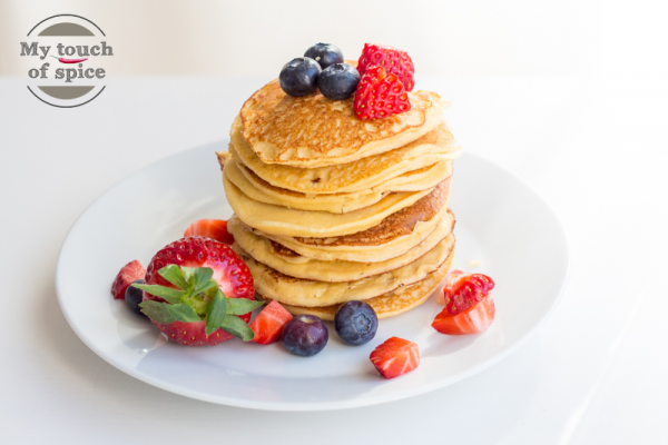 Pfannkuchen ohne Kohlenhydrate